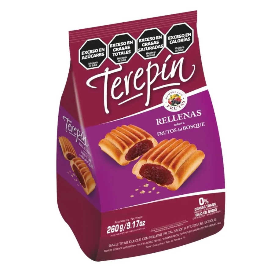 GALLETITAS TEREPIN RELL FTS BOSQUE 18 X 260GRS
