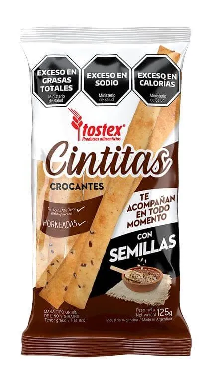 CINTITAS TOSTEX SEMILLAS 13 X 125GRS