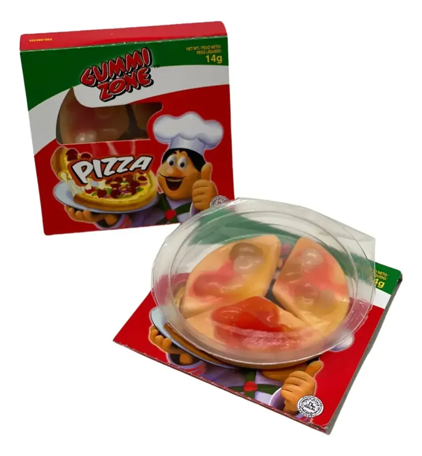 GUMMI ZONE PIZZA XXL 6 X 24 X 21GRS