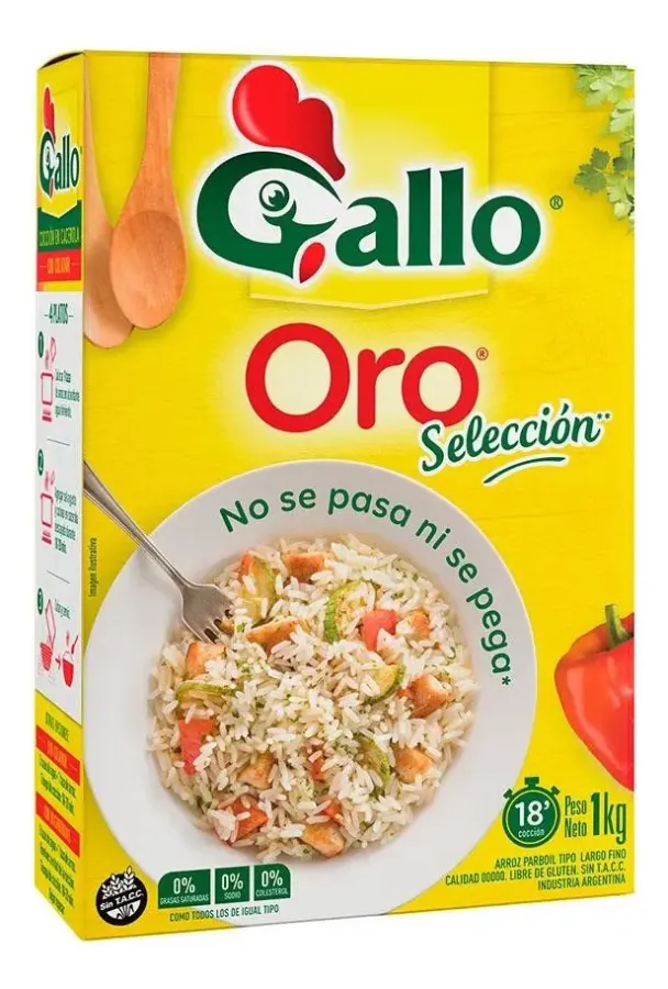 GALLO ARROZ PARBOIL CAJA 10*1KGS.