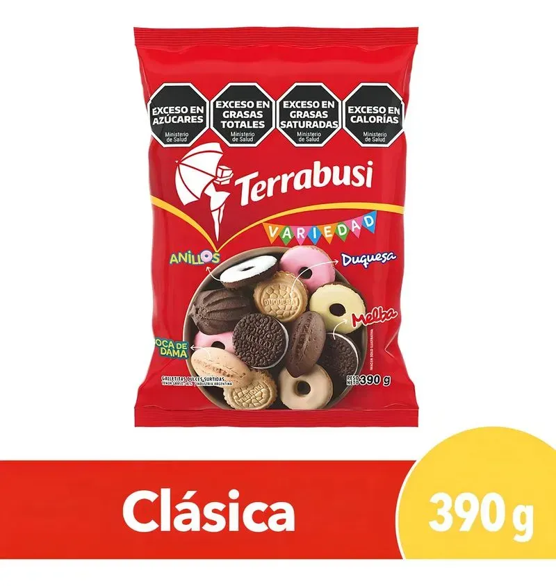 SURTIDO VARIEDAD TERRABUSI *390GRS.
