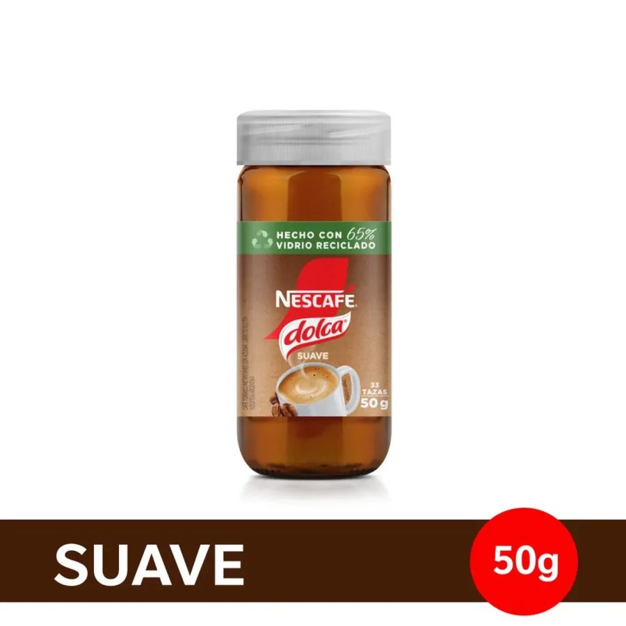 NESCAFE DOLCA SUAVE FRASCO 6 X50GR