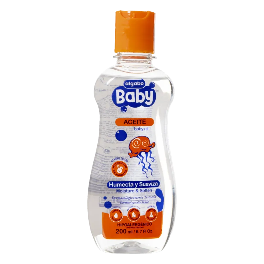 ACEITE PARA BEBE ALGABO X 200CC
