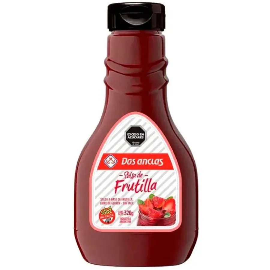 SALSA DOS ANCLAS FRUTILLA LDG 8 X 320GR