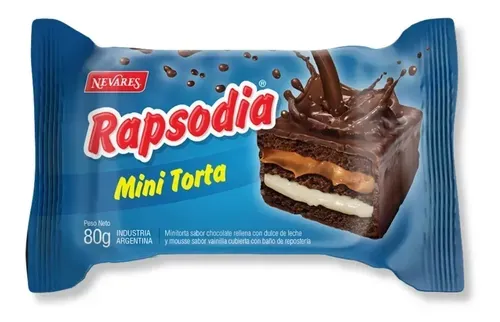 MINI TORTA RAPSODIA 24*80GRS