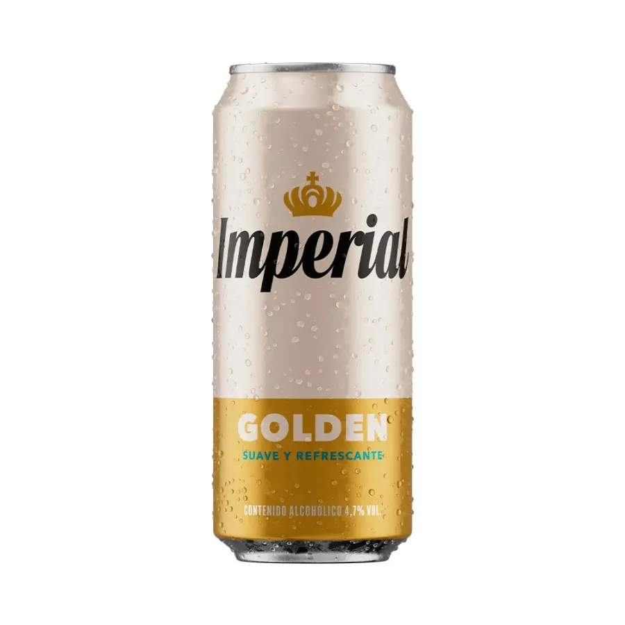 LATA CERVEZA IMPERIAL GOLDEN*473CC