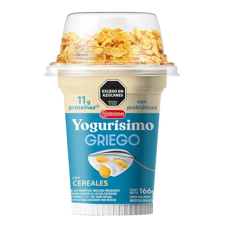 YOGURISIMO EST GRIEGO CEREAL DESAY 140GRS