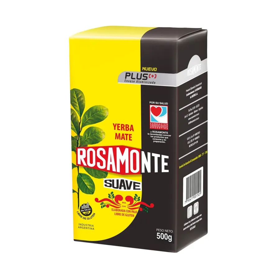 YERBA ROSAMONTE PLUS 10*500GRS
