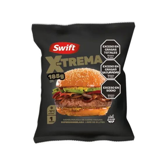 HAMBURGUESA SWIFT XXL XTREMA 36 X 185GRS