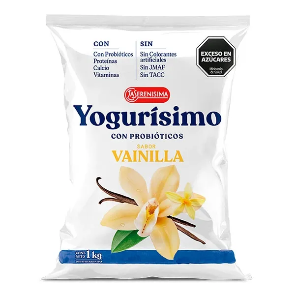 YOGURISIMO SACHET VAINILLA ENT.*1LT.