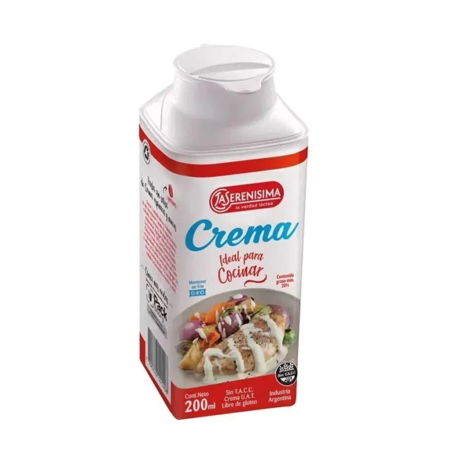 CREMA LA SERENISIMA CULINARIA TETRA*200CC