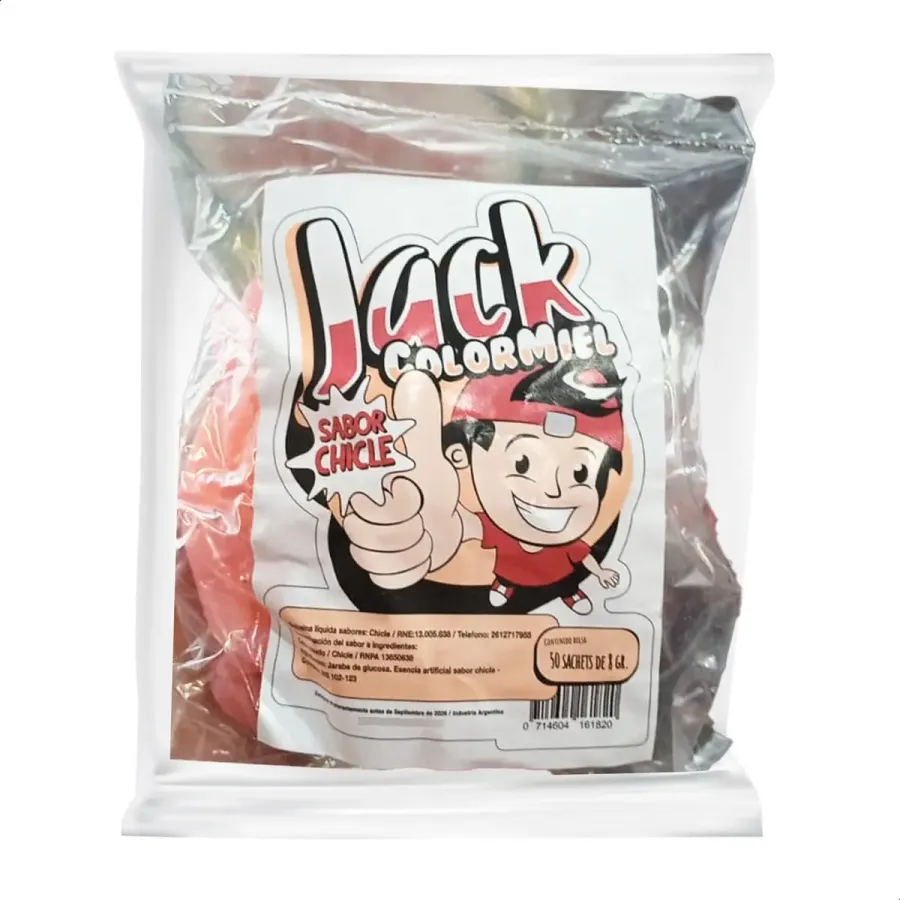 MIELCITAS JACK CHICLE. 12*50UN