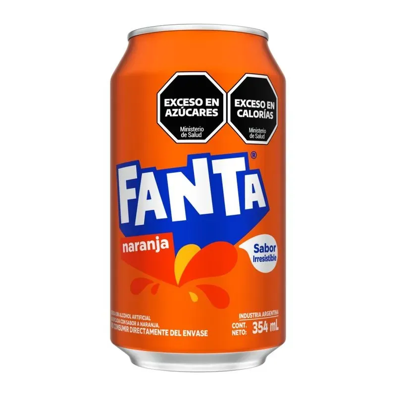 GASEOSA FANTA LATA X 354CC NARANJA