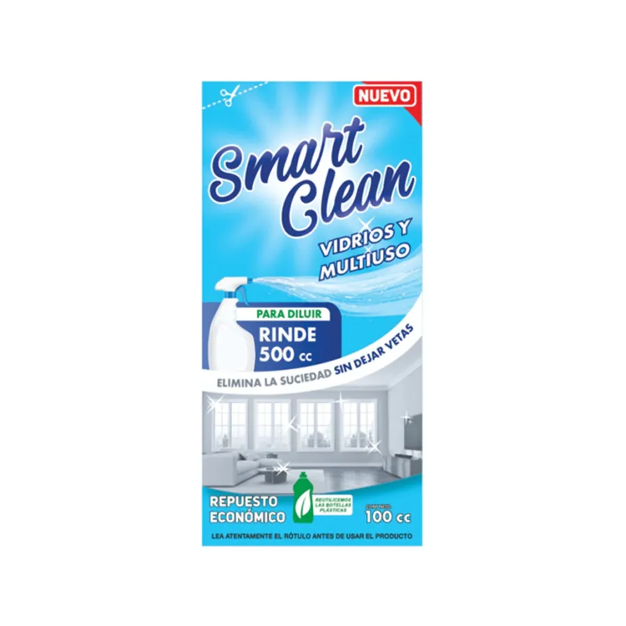 LIMPIAVIDRIOS SMARTCLEAN*100CC