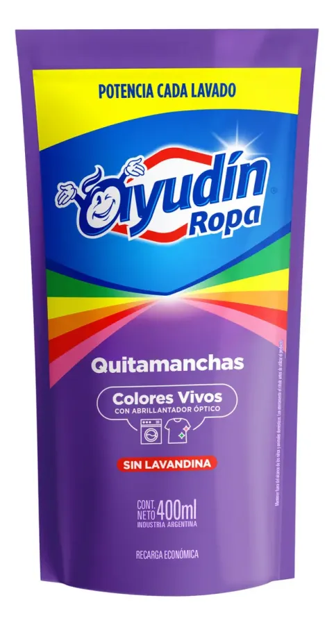 AYUDIN ROPA COLORES VIVOS 16*400CC