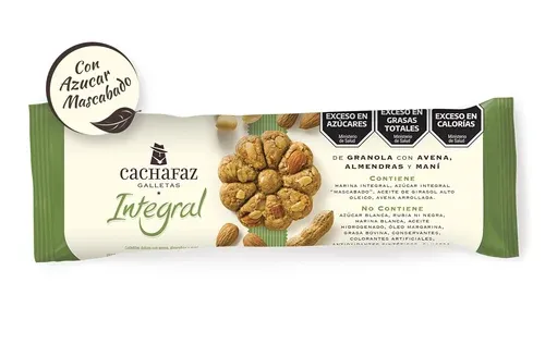 GALLETITAS. CACHAFAZ GRANOLA*225GRS