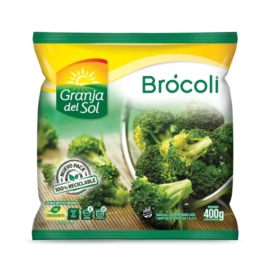 BROCOLI GRANJA DEL SOL 20 X 400GRS