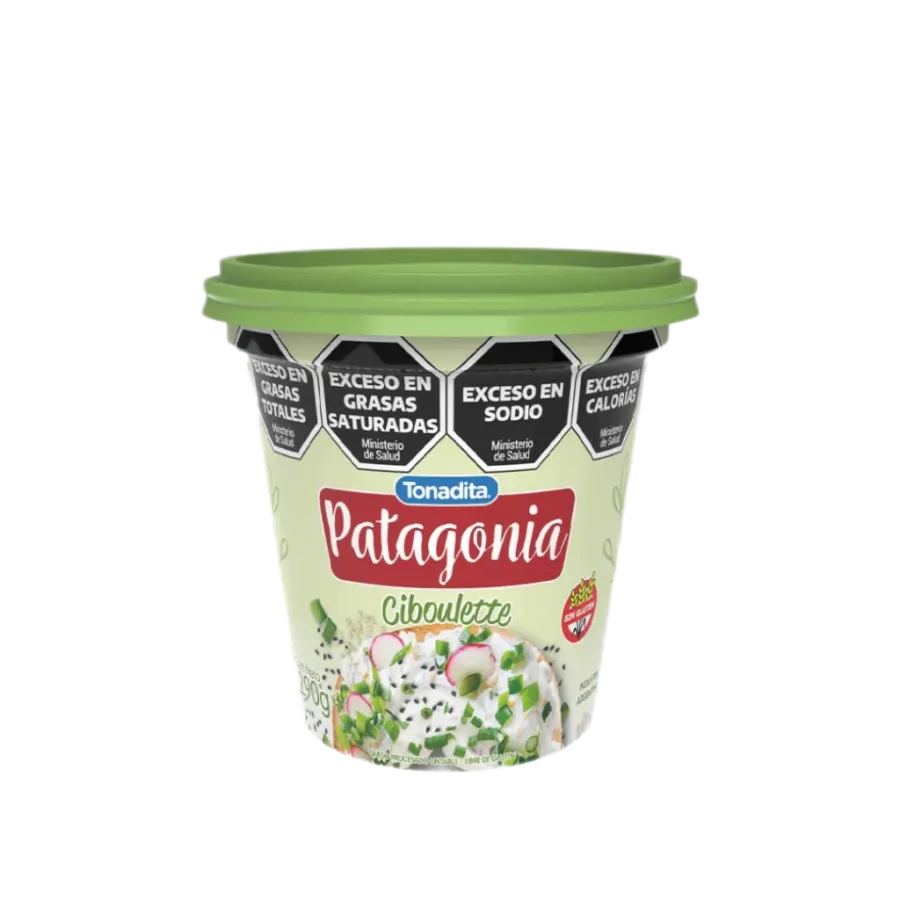 QUESO UNT PATAGONIA TONADITA CIBOULETTE X 290GRS