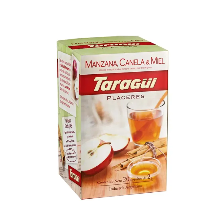 TE TARAGUI PLACER MANZ-CANELA-MIEL *20SAQ.