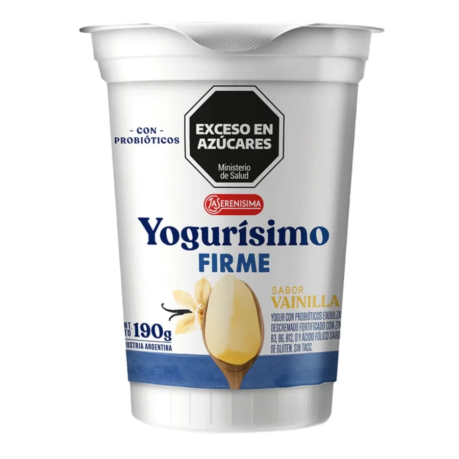 YOGURISIMO FIRME VAINILLA *190GRS.