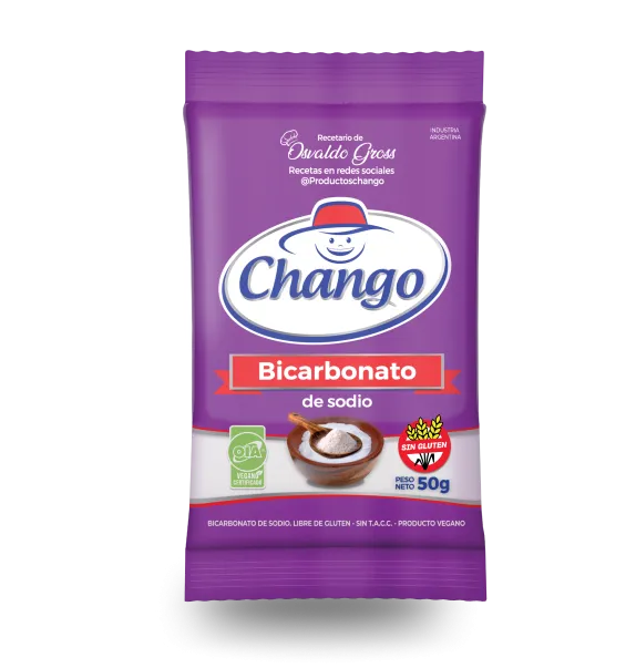BICARBONATO DE SODIO CHANGO 25*50GRS.