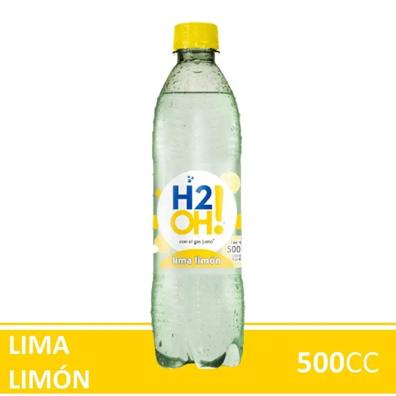 GASEOSA H2OH X 500CC LIMA LIMON