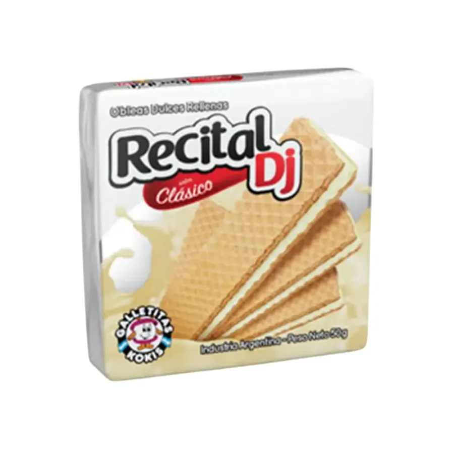 OBLEA RECITAL CLASICA 36*50GRS