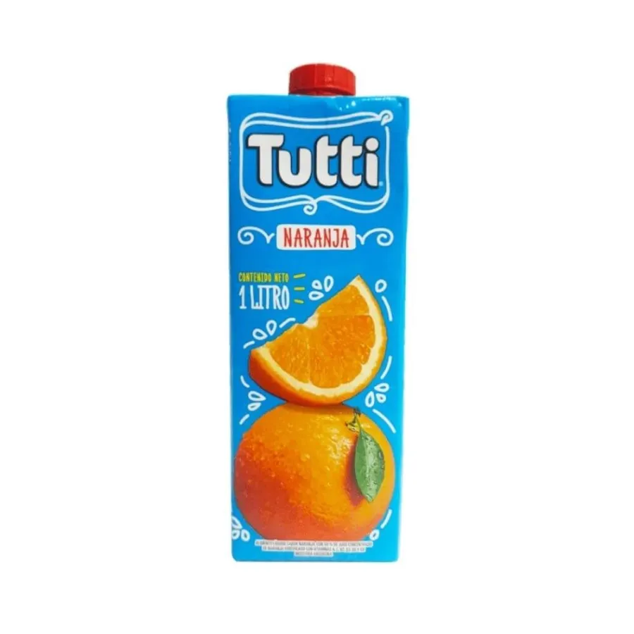 JUGO TUTTI 8X1LT NARANJA