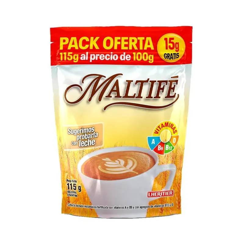 CEBADA MALTIFE DOYPACK 12 X 115GRS