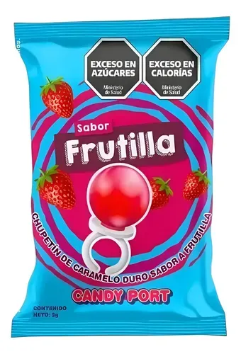CHUPETIN CANDY PORT ANILLO 12 X 100 UNID