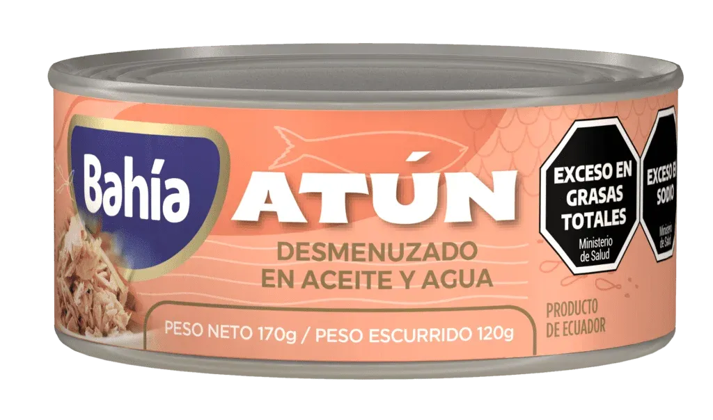 ATUN BAHIA DESMENUZADO EN ACEITE48 X 170GR