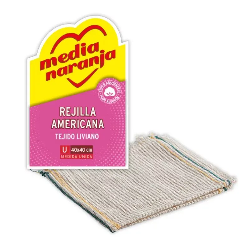 REJILLA MEDIA NARANJA AMERICANA