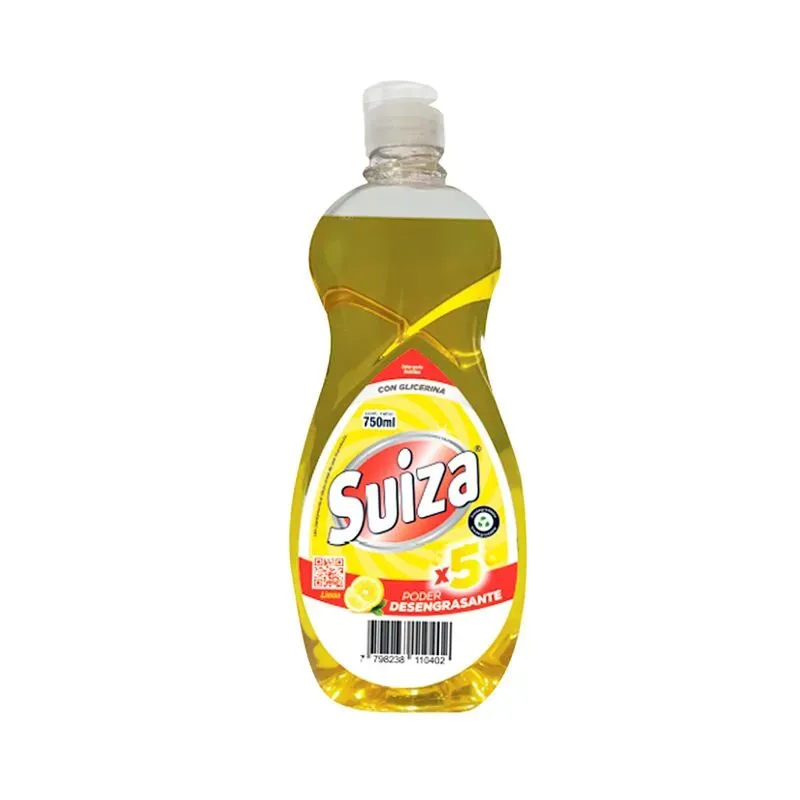 DETERGENTE SUIZA LIMON X 750