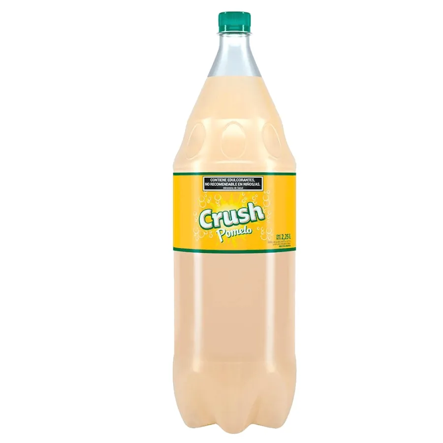 GASEOSA CRUSH POMELO AMAR. 6*2.250