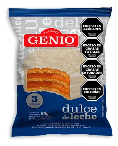 ALFAJOR GENIO TRIPLE BLANCO