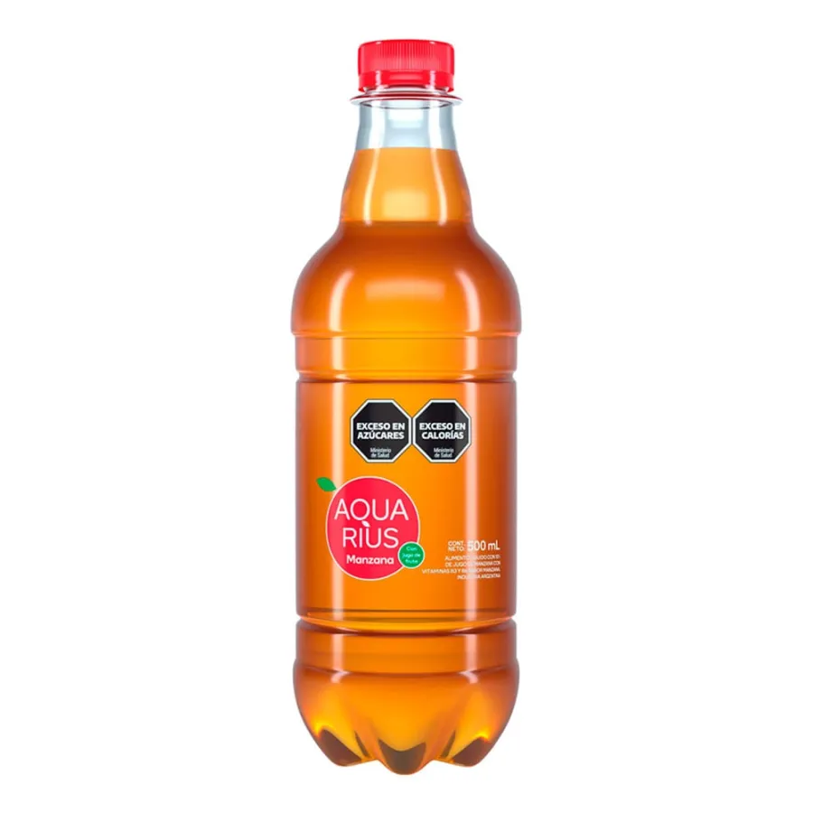 AGUA SABORIZADA AQUARIUS X 500CC MANZANA