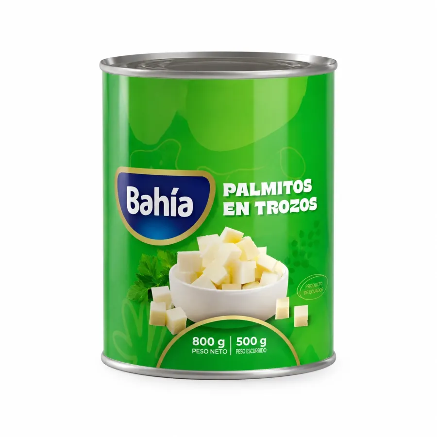 PALMITOS TROZADOS BAHIA12*800GRS.