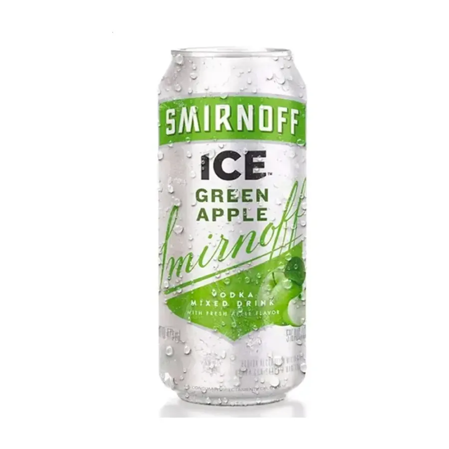 LATA VODKA SMIRNOFF ICE GREEN APPLE*473CC
