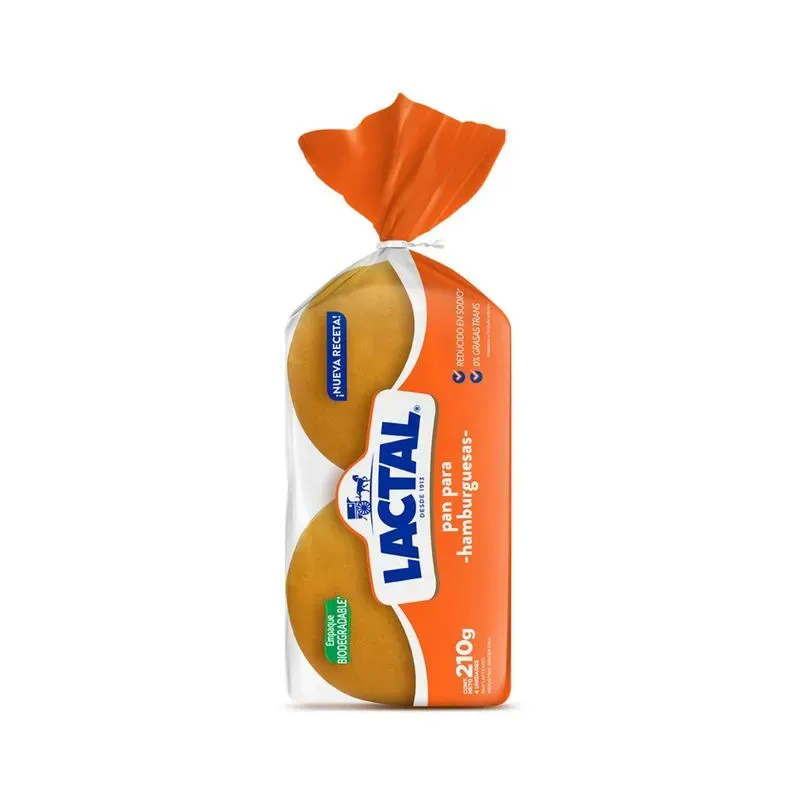 PAN LACTAL HAMBURGUESAS X 210GRS
