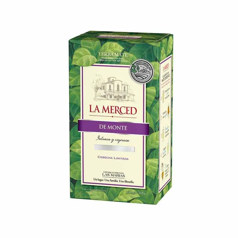 YERBA LA MERCED MONTE 6*500GRS