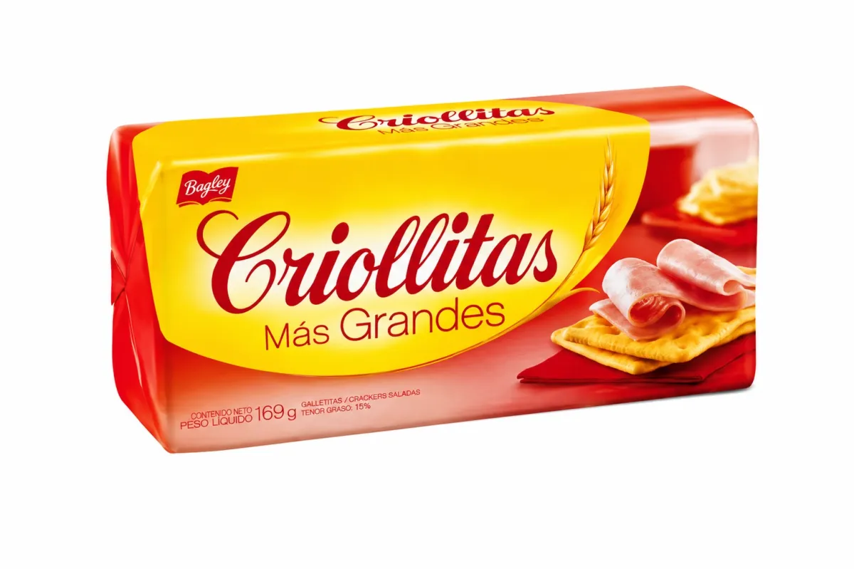 GALLETITAS. CRIOLLITAS MAS GRANDES UNTABLES 36*169 GRS