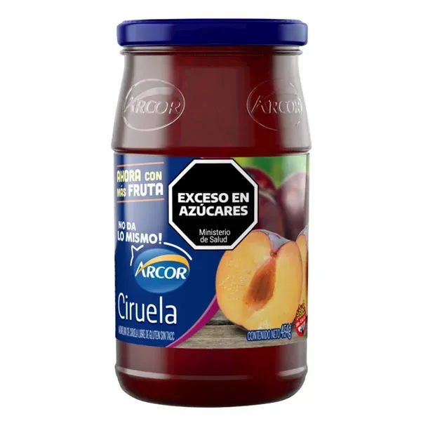 MERMELADA. ARCOR CIRUELA +F 12*454GRS