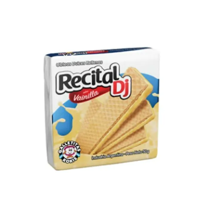 OBLEA RECITAL VAINILLA 36*50GRS