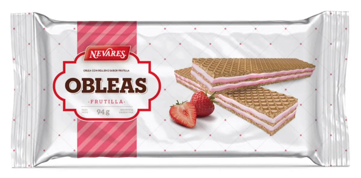 OBLEA NEVARES RELL. FRUT. 18*80GRS