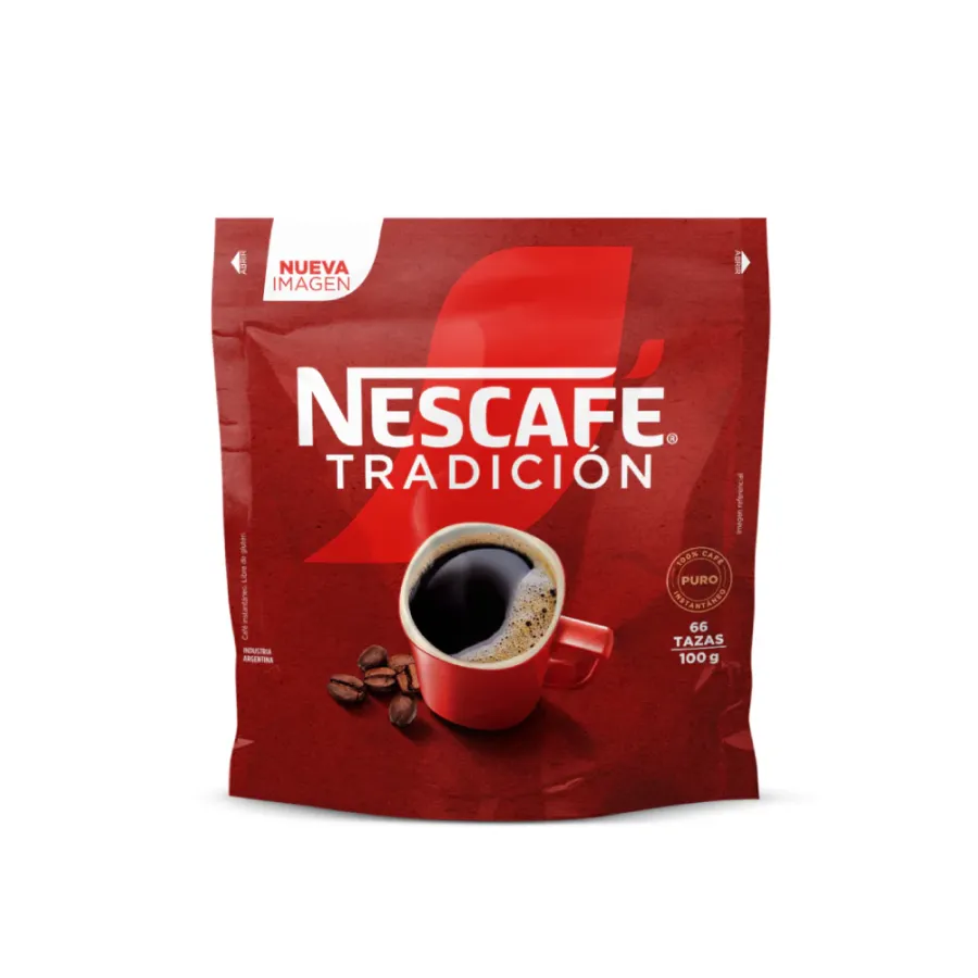 NESCAFE TRADICIONAL DOYPACK 8 X 100GRS