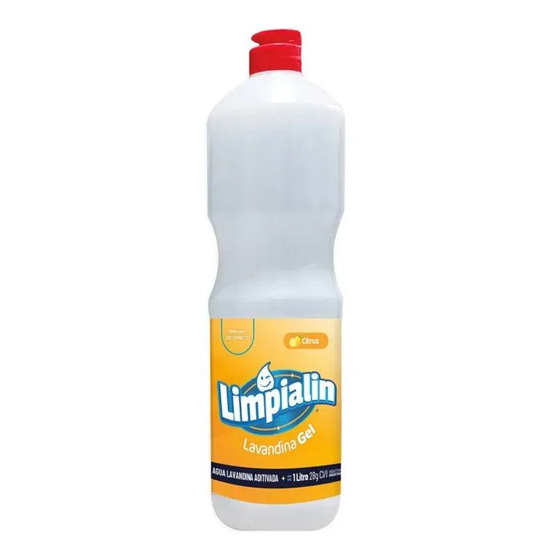 LAVANDINA EN GEL LIMPIALIN CITRUS 12 X 1LT
