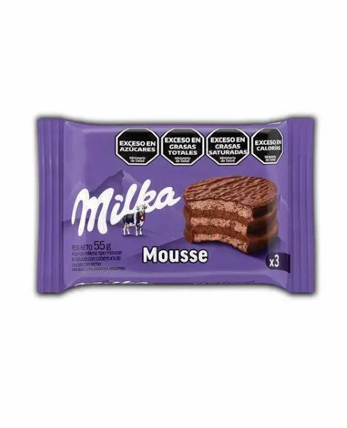 ALFAJOR MILKA TRIPLE MOUSSE 36*55GR