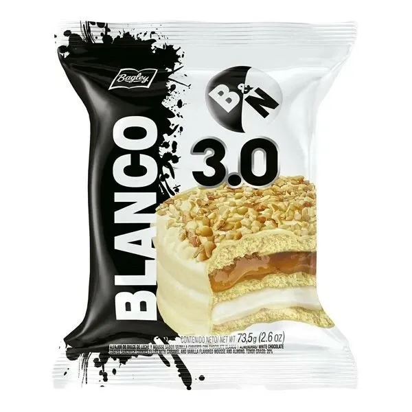 ALFAJOR BYN 3.0 BLANCO *73.5GRS.