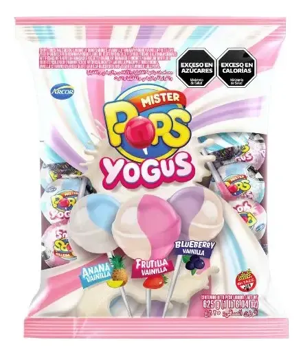 MR POPS YOGUS 12 X 50 X 12GRS
