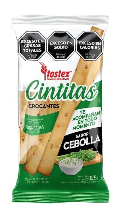 CINTITAS TOSTEX CEBOLLA 13 X 125GRS